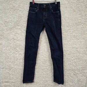 Levi's 511 Mens Slim Fit Dark Wash Jeans Size 30x32 (fits 27x30) Classic Casual